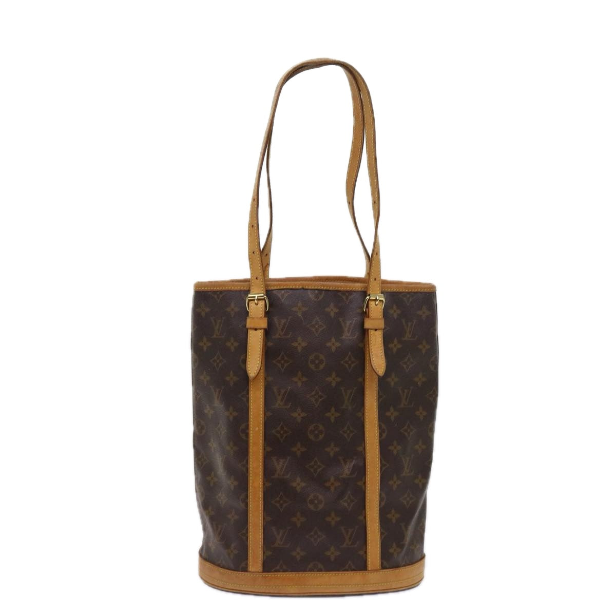 LOUIS VUITTON Monogram Bucket GM Shoulder Bag M42236 LV Auth yk10019