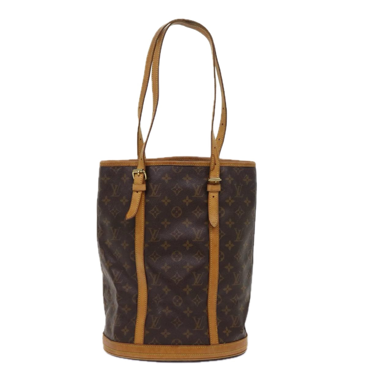 LOUIS VUITTON Monogram Bucket GM Shoulder Bag M42236 LV Auth yk10019 - 0