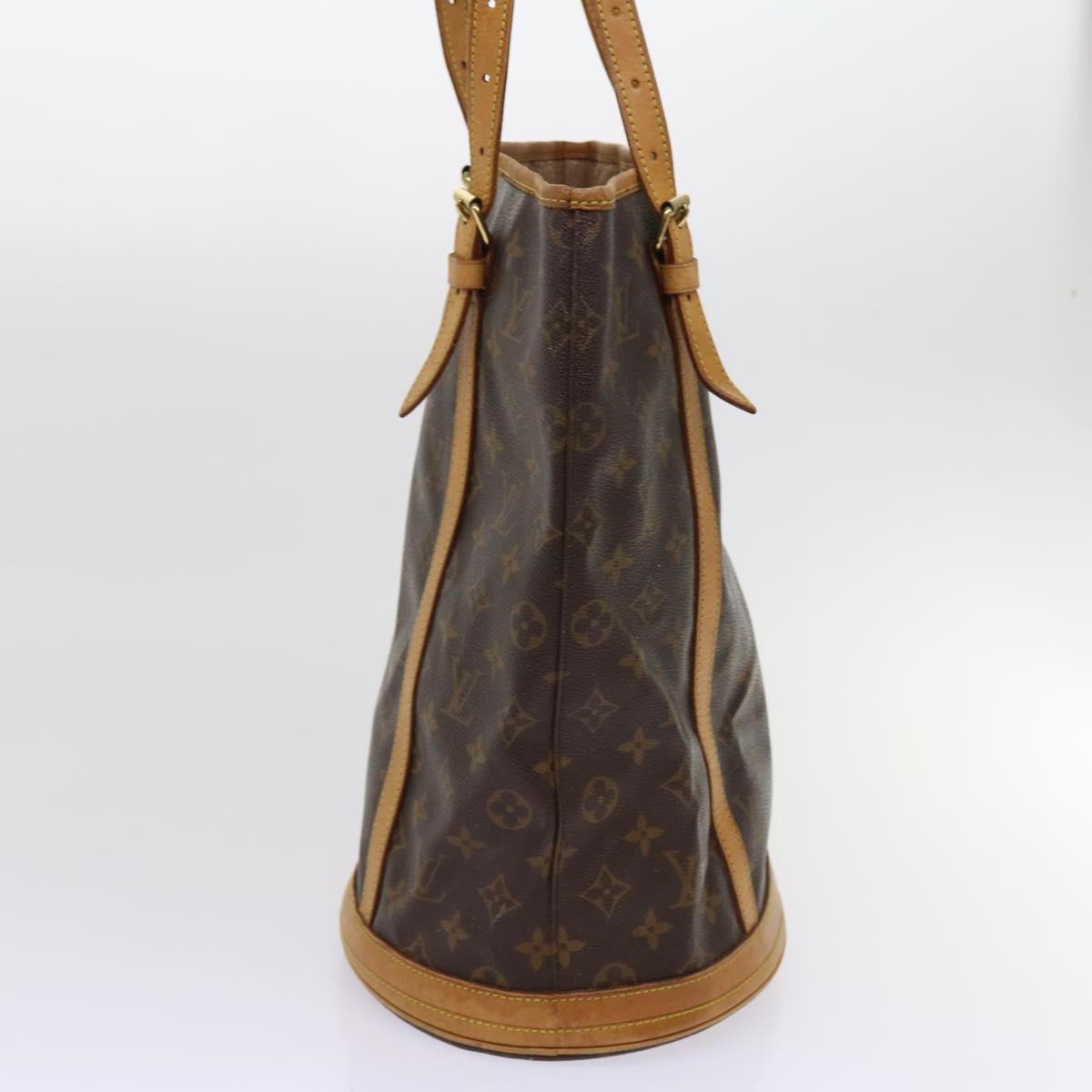 LOUIS VUITTON Monogram Bucket GM Shoulder Bag M42236 LV Auth yk10019