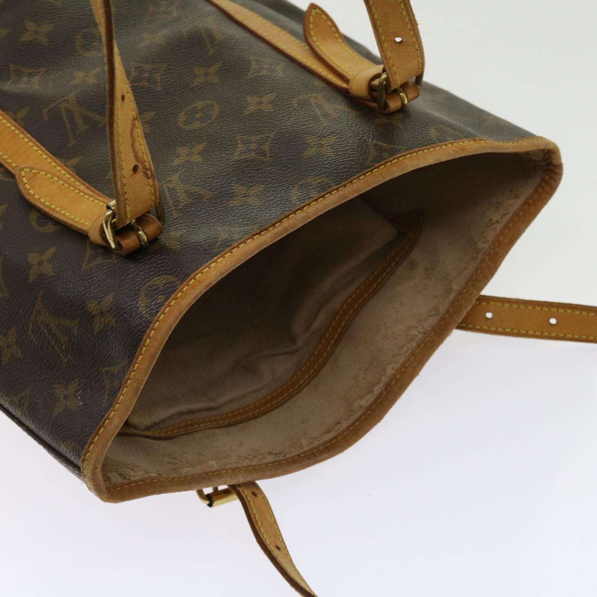 LOUIS VUITTON Monogram Bucket GM Shoulder Bag M42236 LV Auth yk10019