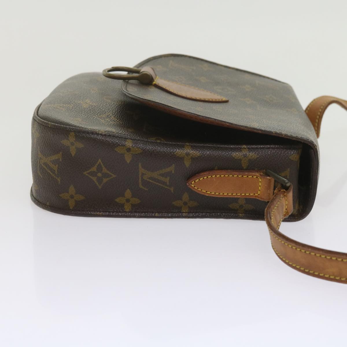 LOUIS VUITTON Monogram Saint Cloud GM Shoulder Bag M51242 LV Auth yk10026