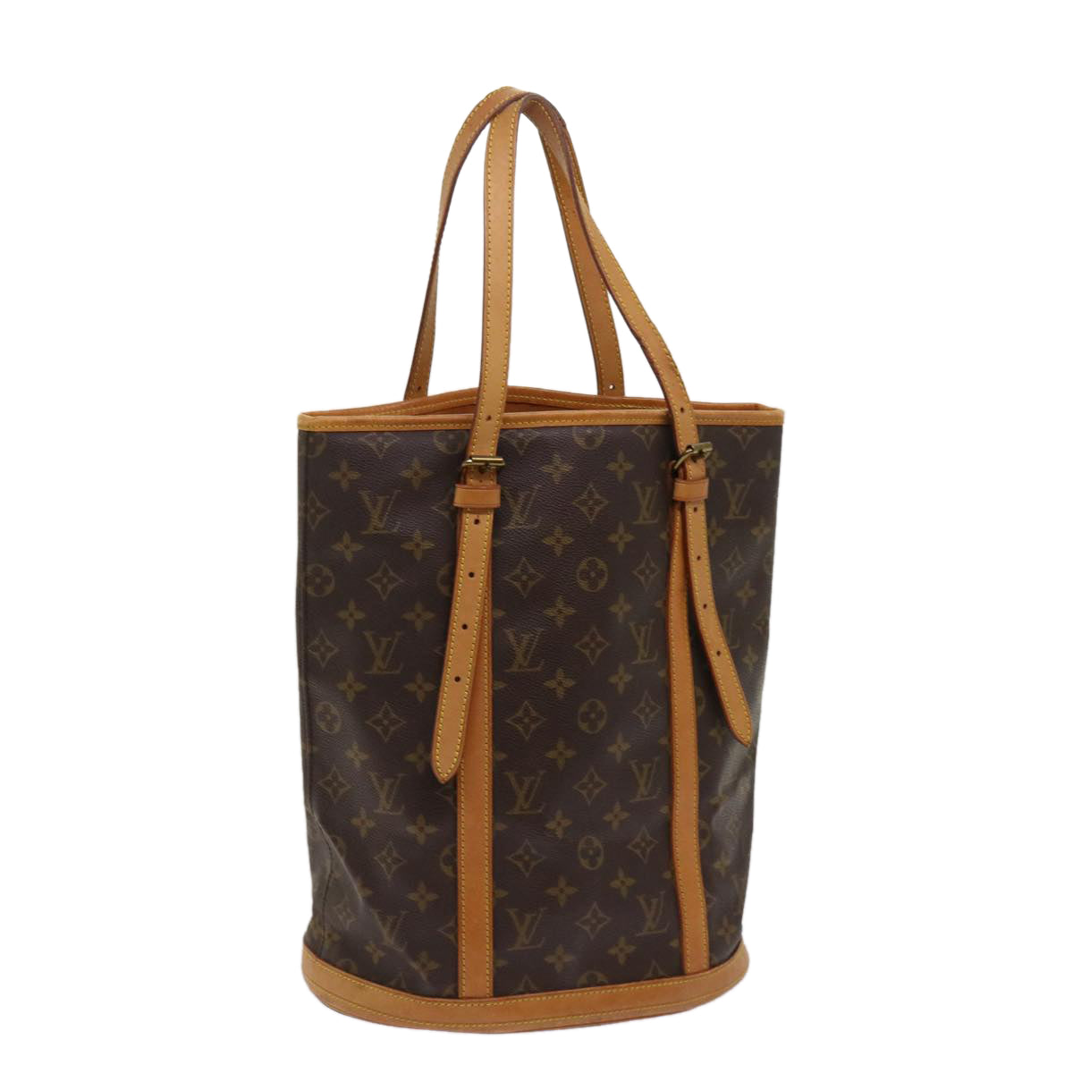 LOUIS VUITTON Monogram Bucket GM Shoulder Bag Vintage M42236 LV Auth yk10030