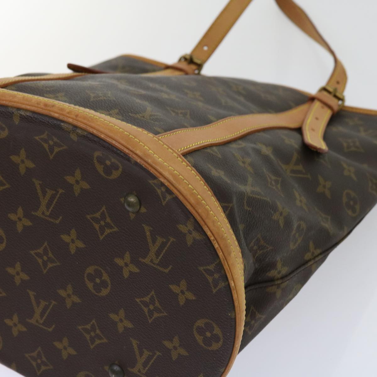 LOUIS VUITTON Monogram Bucket GM Shoulder Bag Vintage M42236 LV Auth yk10030