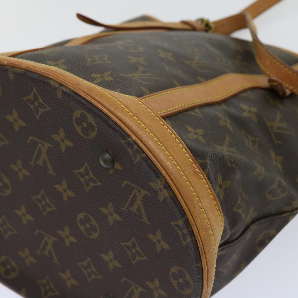 LOUIS VUITTON Monogram Bucket GM Shoulder Bag Vintage M42236 LV Auth yk10030