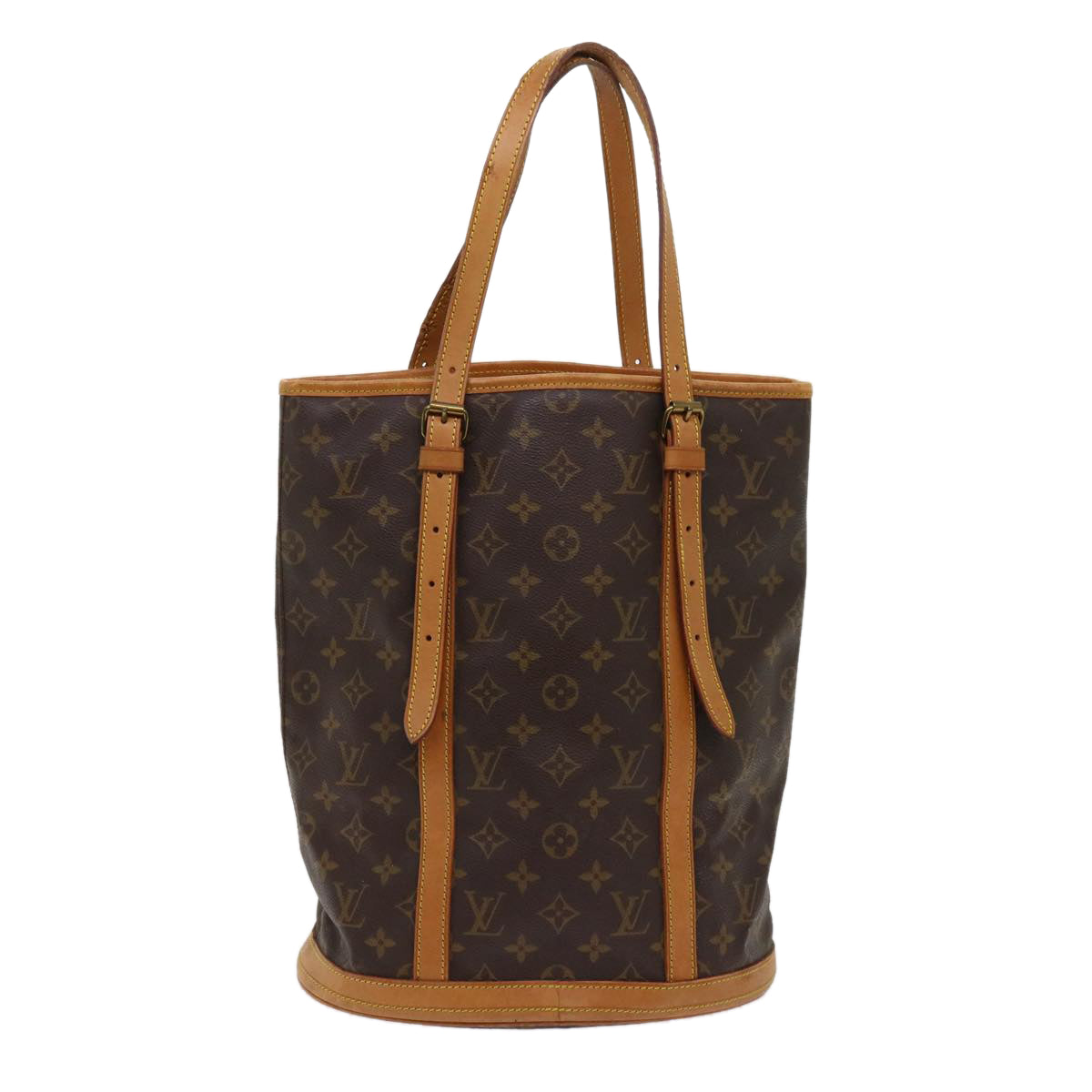 LOUIS VUITTON Monogram Bucket GM Shoulder Bag Vintage M42236 LV Auth yk10030