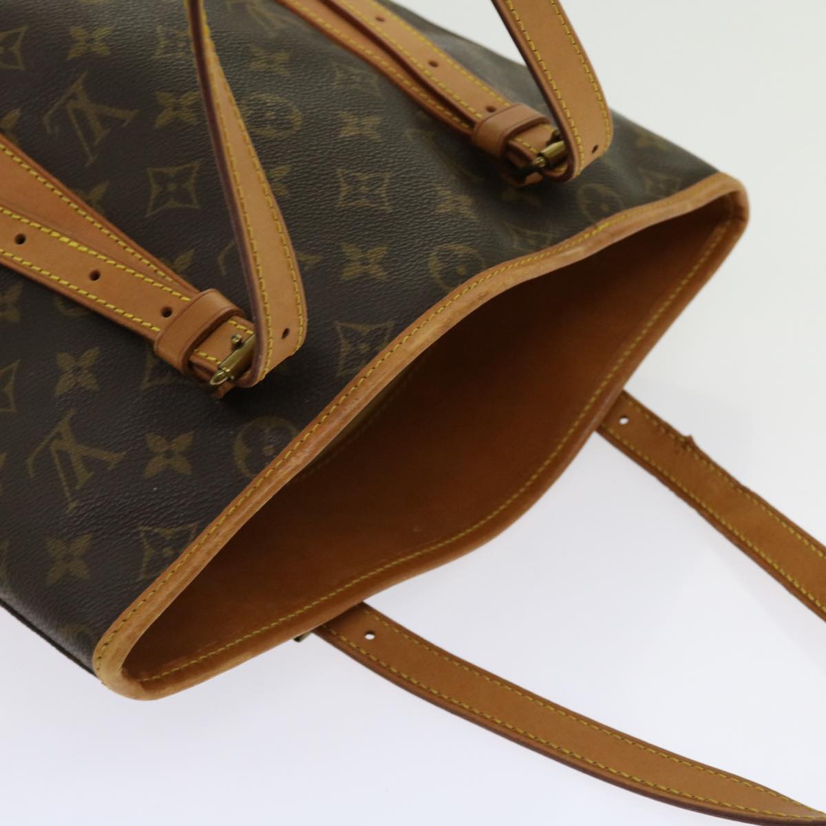 LOUIS VUITTON Monogram Bucket GM Shoulder Bag Vintage M42236 LV Auth yk10030