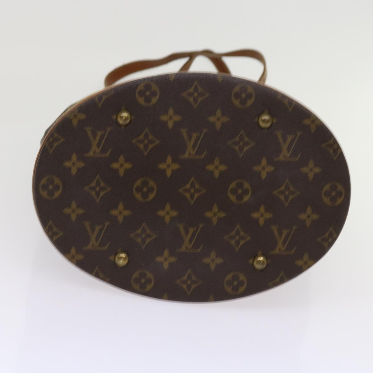 LOUIS VUITTON Monogram Bucket GM Shoulder Bag M42236 LV Auth yk10034