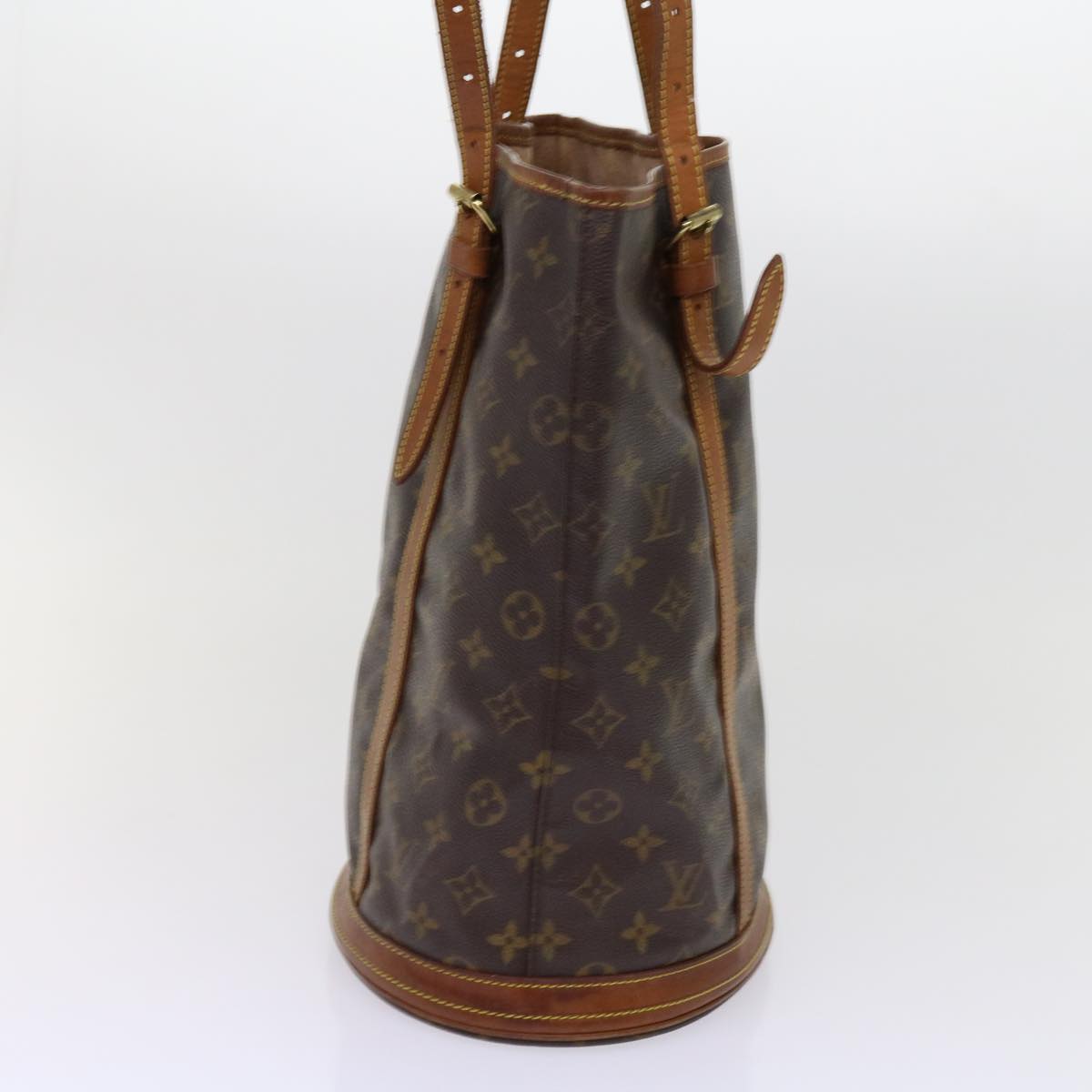 LOUIS VUITTON Monogram Bucket GM Shoulder Bag M42236 LV Auth yk10034