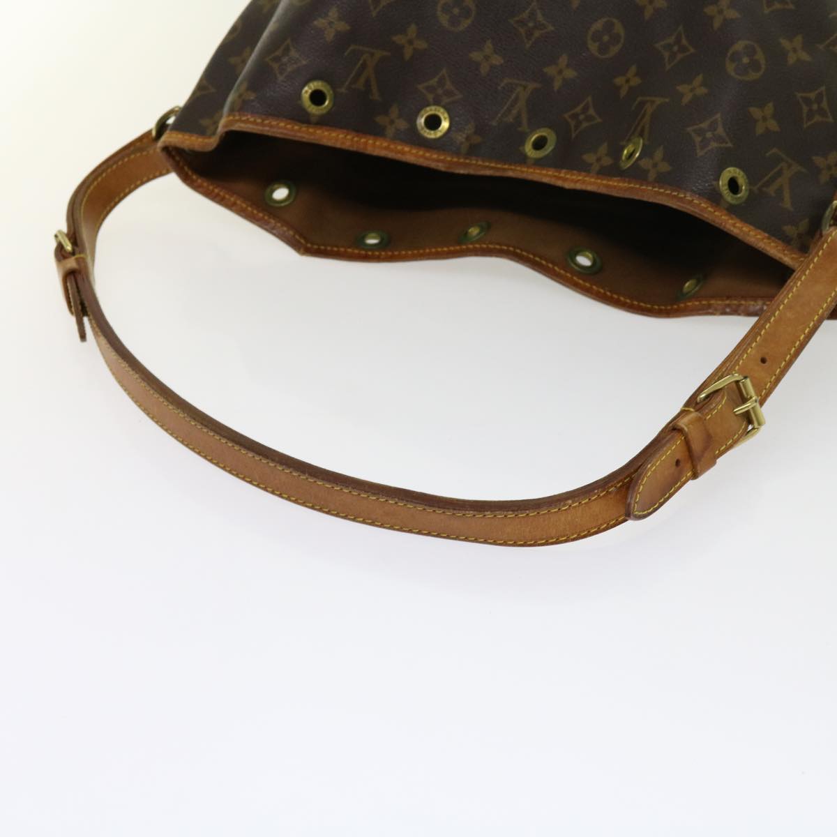 LOUIS VUITTON Monogram Petit Noe Shoulder Bag M42226 LV Auth yk10041