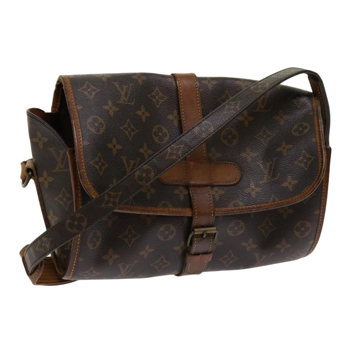 LOUIS VUITTON Monogram Marne Shoulder Bag M51369 LV Auth yk10061