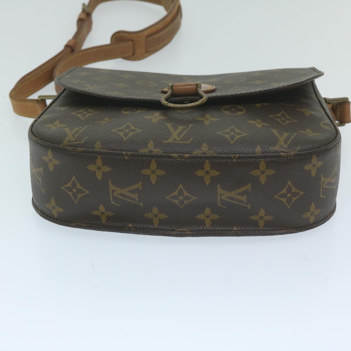 LOUIS VUITTON Monogram Saint Cloud GM Shoulder Bag M51242 LV Auth yk10087