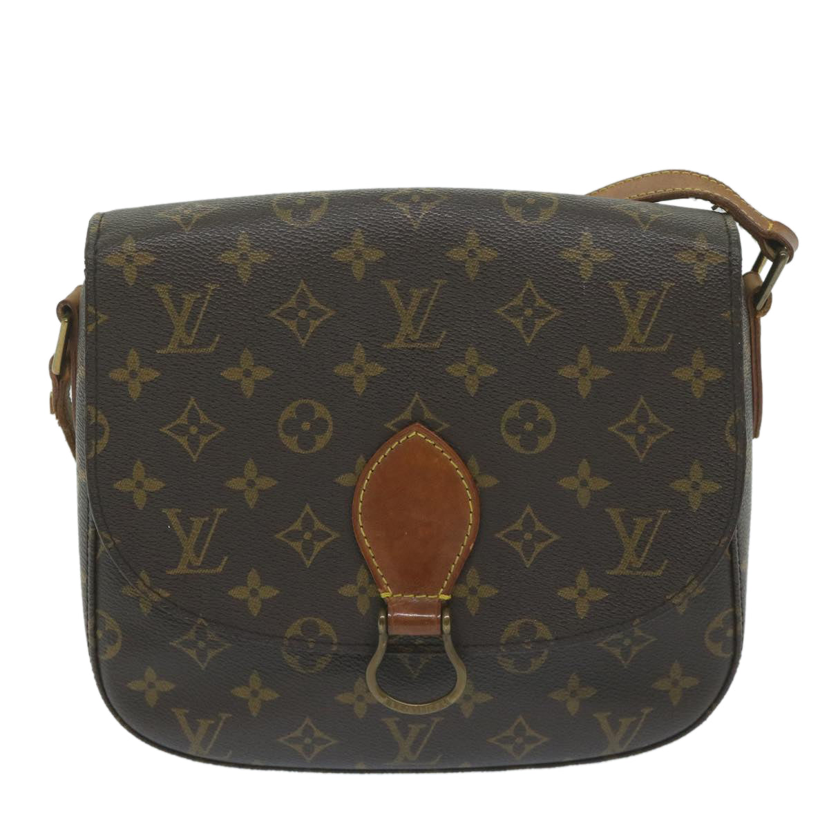 LOUIS VUITTON Monogram Saint Cloud GM Shoulder Bag M51242 LV Auth yk10087 - 0