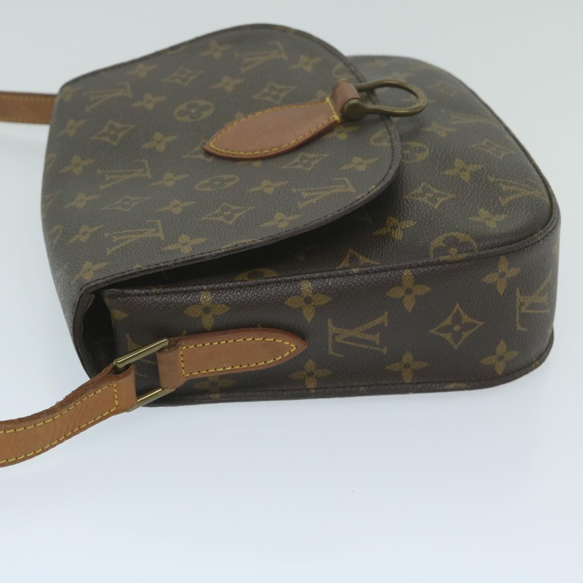 LOUIS VUITTON Monogram Saint Cloud GM Shoulder Bag M51242 LV Auth yk10087