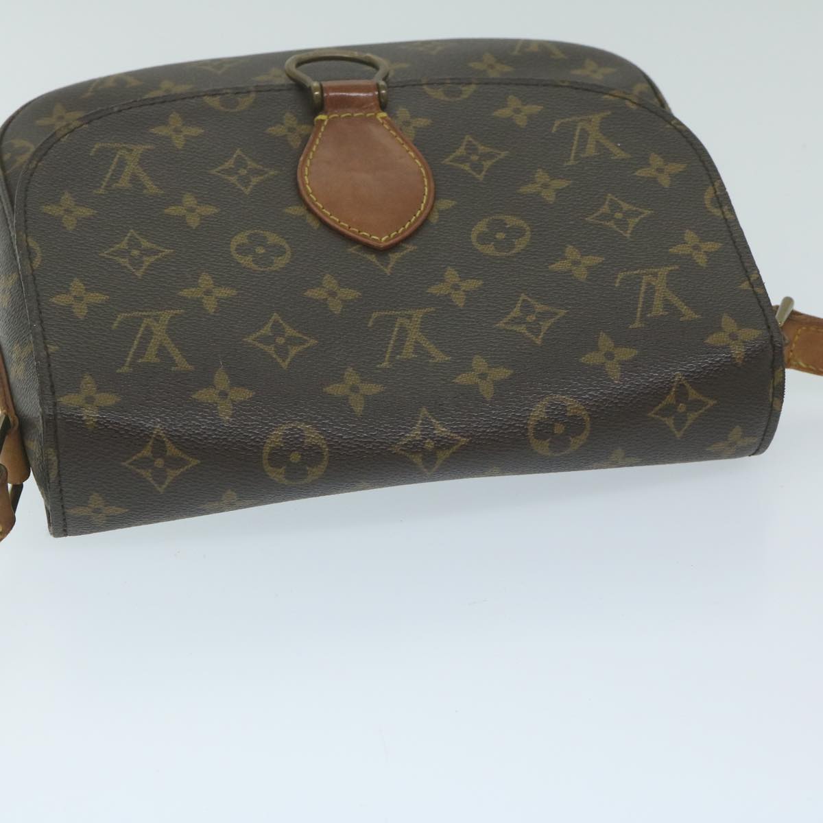 LOUIS VUITTON Monogram Saint Cloud GM Shoulder Bag M51242 LV Auth yk10087