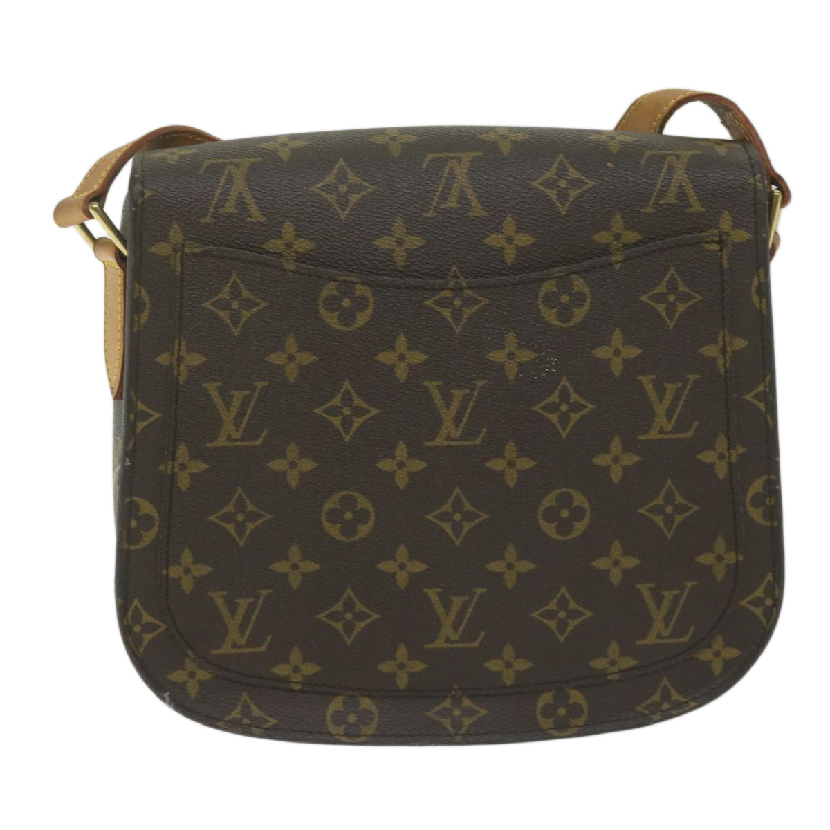 LOUIS VUITTON Monogram Saint Cloud GM Shoulder Bag M51242 LV Auth yk10089