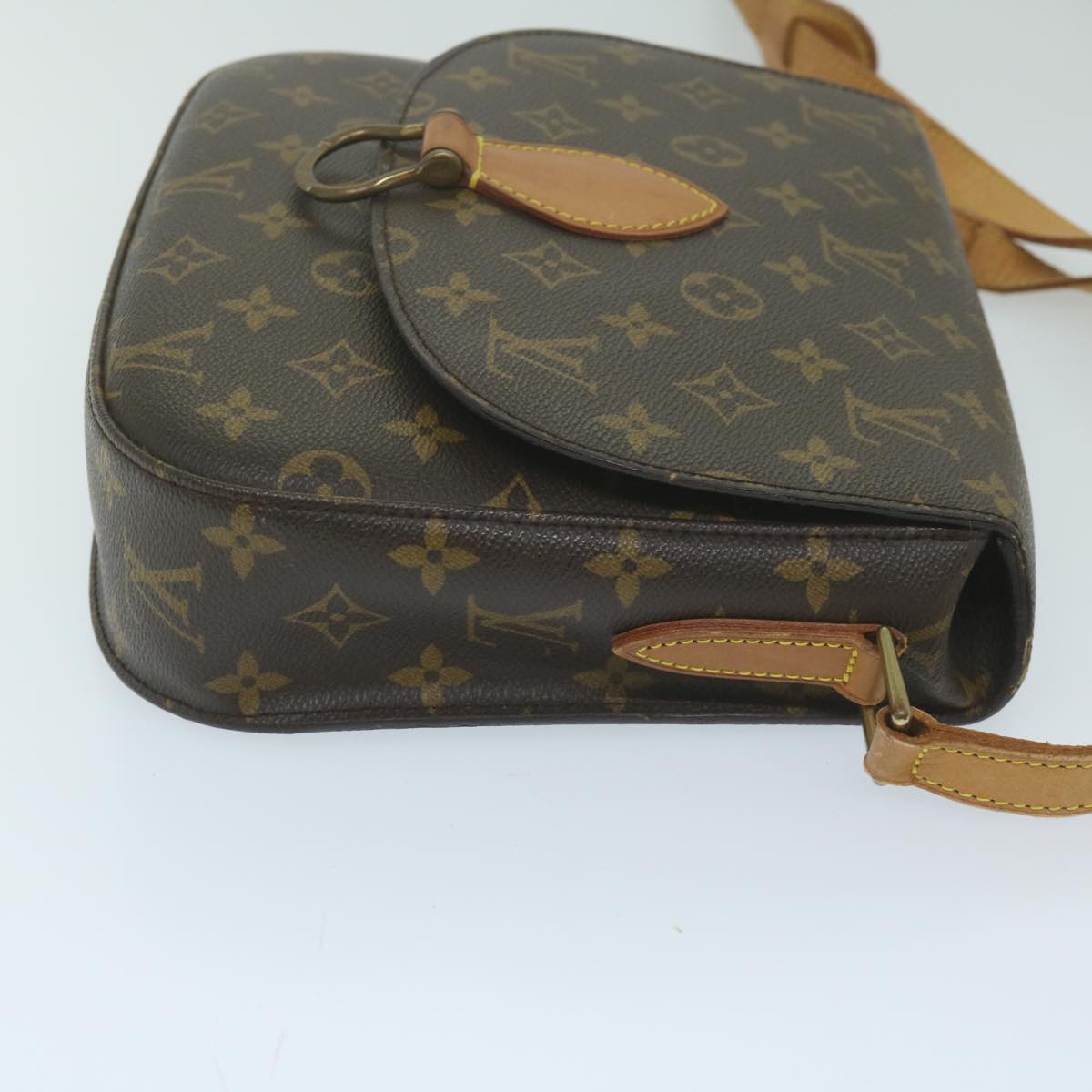 LOUIS VUITTON Monogram Saint Cloud GM Shoulder Bag M51242 LV Auth yk10092