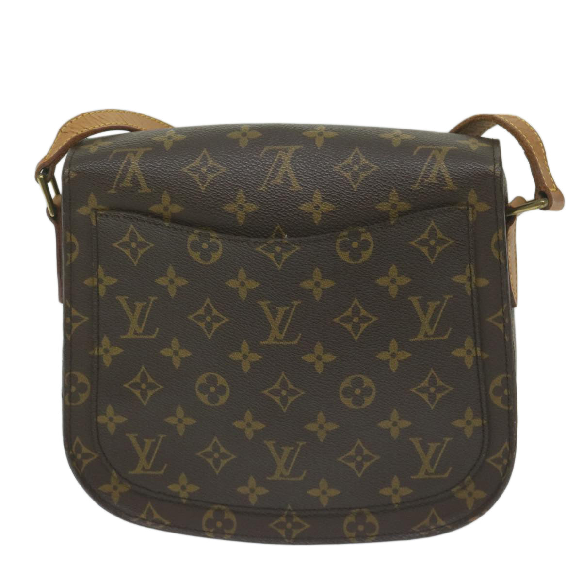 LOUIS VUITTON Monogram Saint Cloud GM Shoulder Bag M51242 LV Auth yk10097