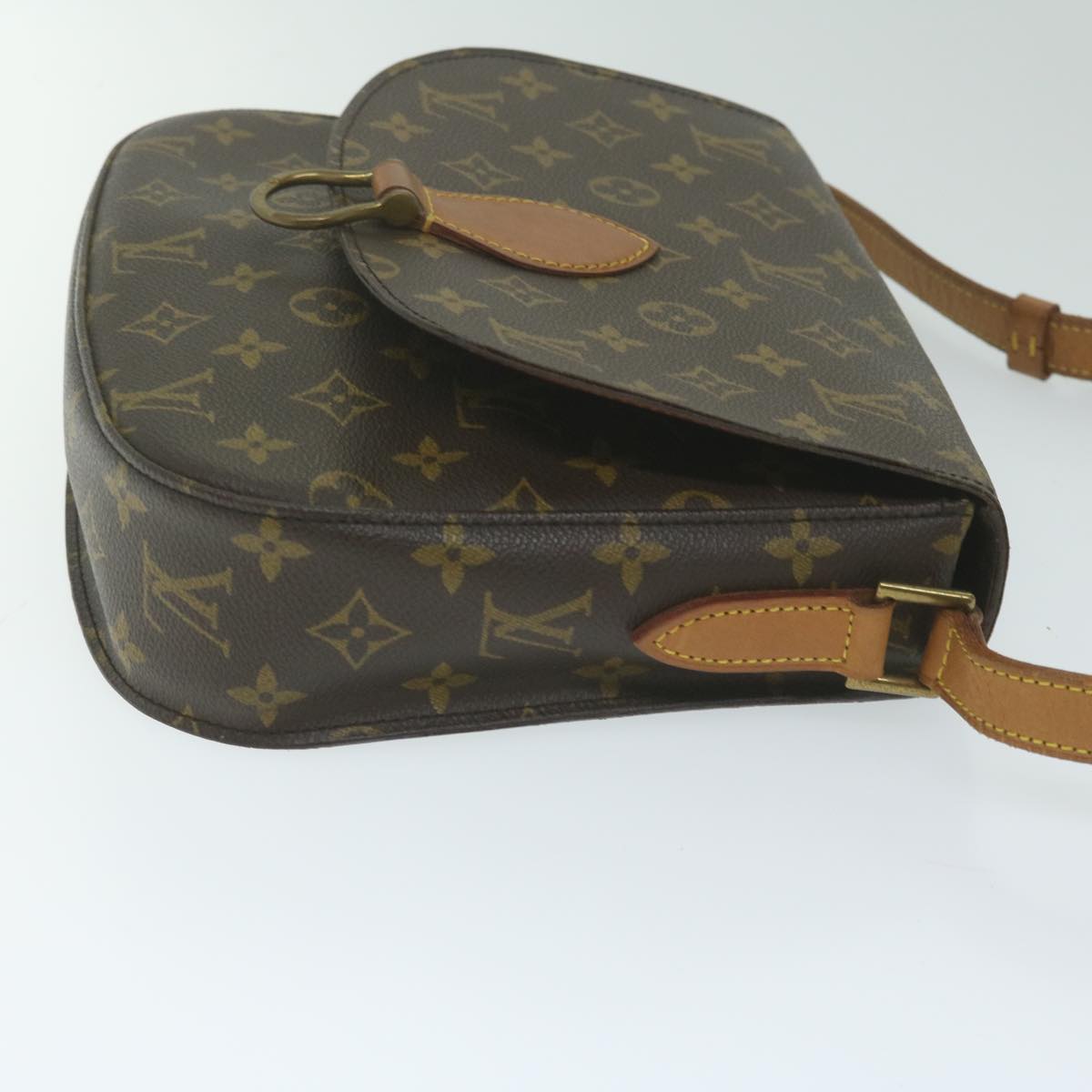 LOUIS VUITTON Monogram Saint Cloud GM Shoulder Bag M51242 LV Auth yk10097