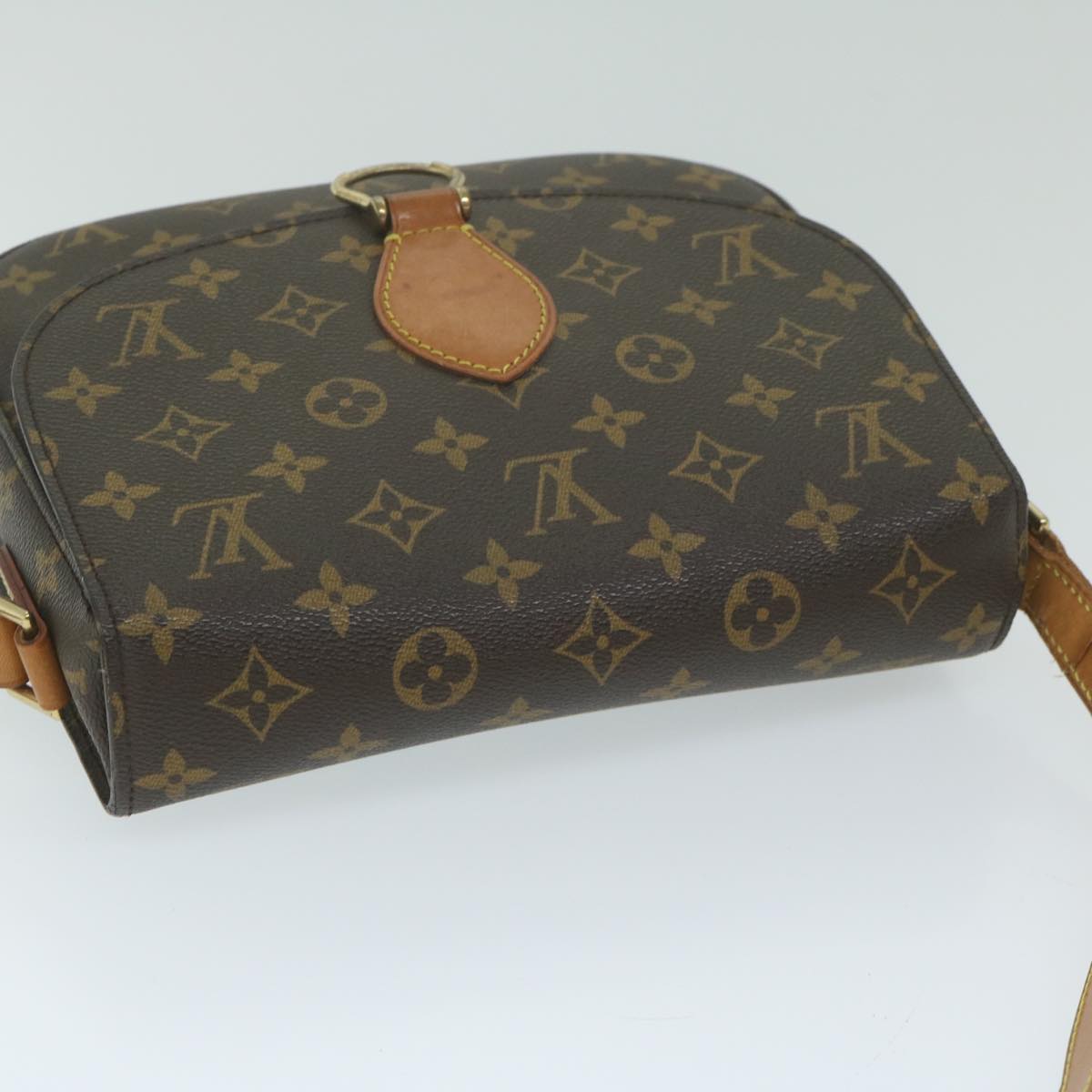 LOUIS VUITTON Monogram Saint Cloud GM Shoulder Bag M51242 LV Auth yk10101