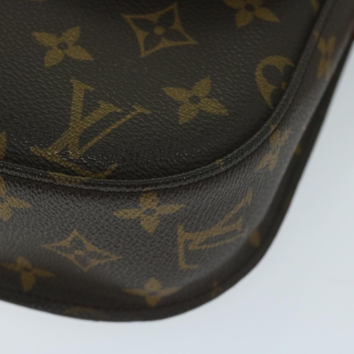 LOUIS VUITTON Monogram Saint Cloud GM Shoulder Bag M51242 LV Auth yk10101