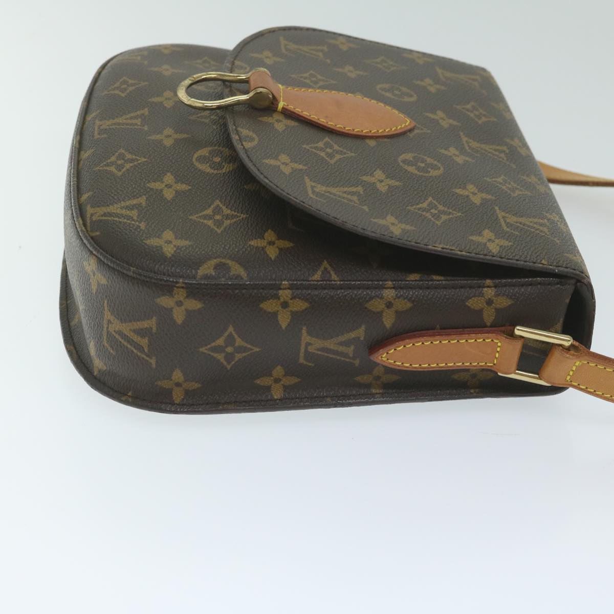 LOUIS VUITTON Monogram Saint Cloud GM Shoulder Bag M51242 LV Auth yk10101