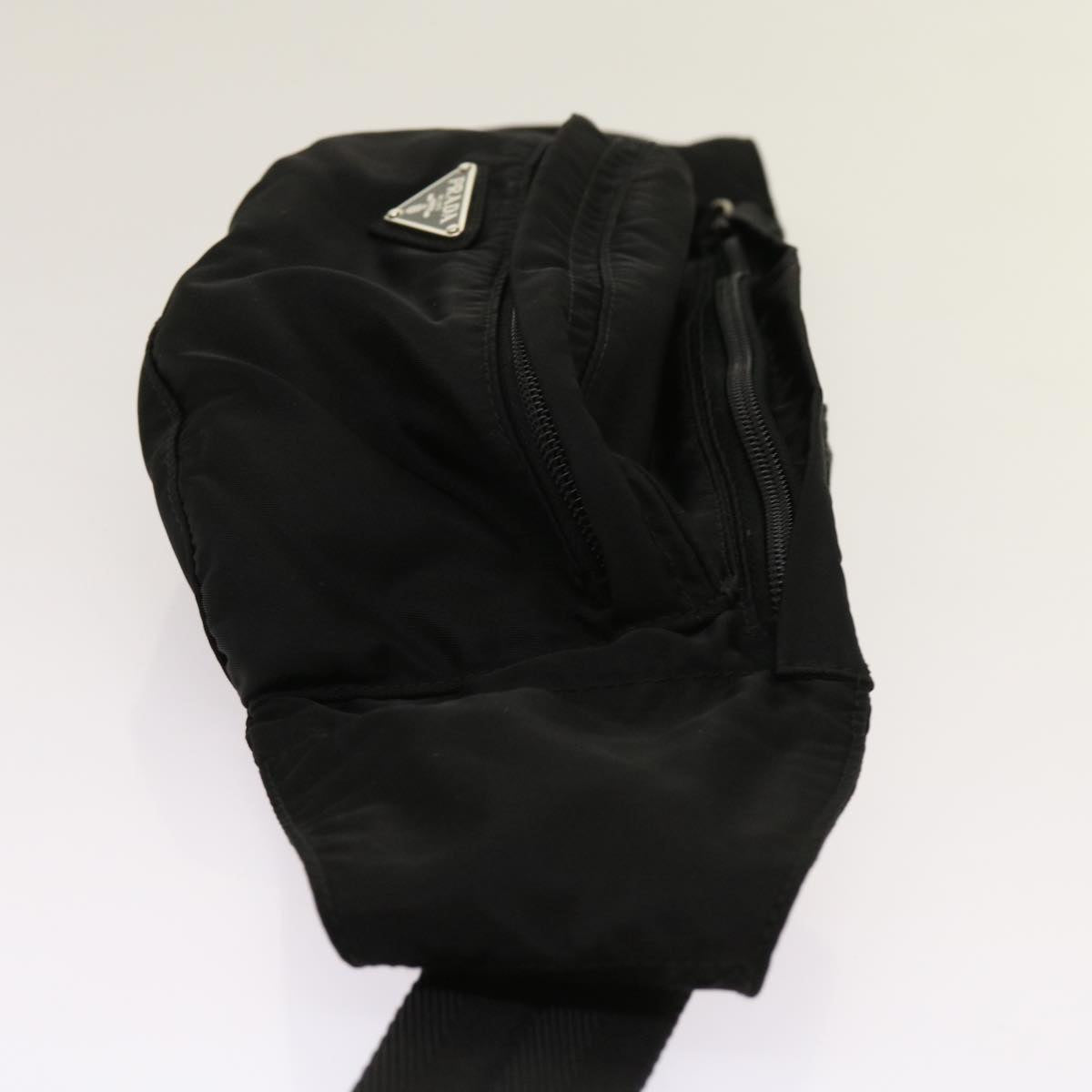 PRADA Body Bag Nylon Black Auth yk10102