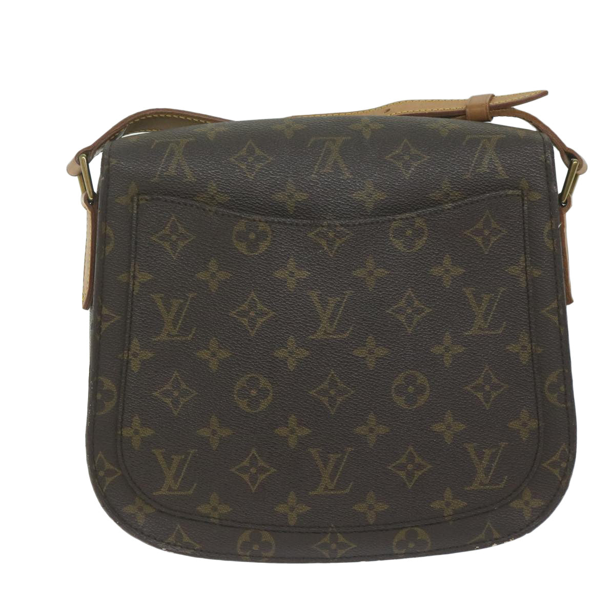 LOUIS VUITTON Monogram Saint Cloud GM Shoulder Bag M51242 LV Auth yk10103