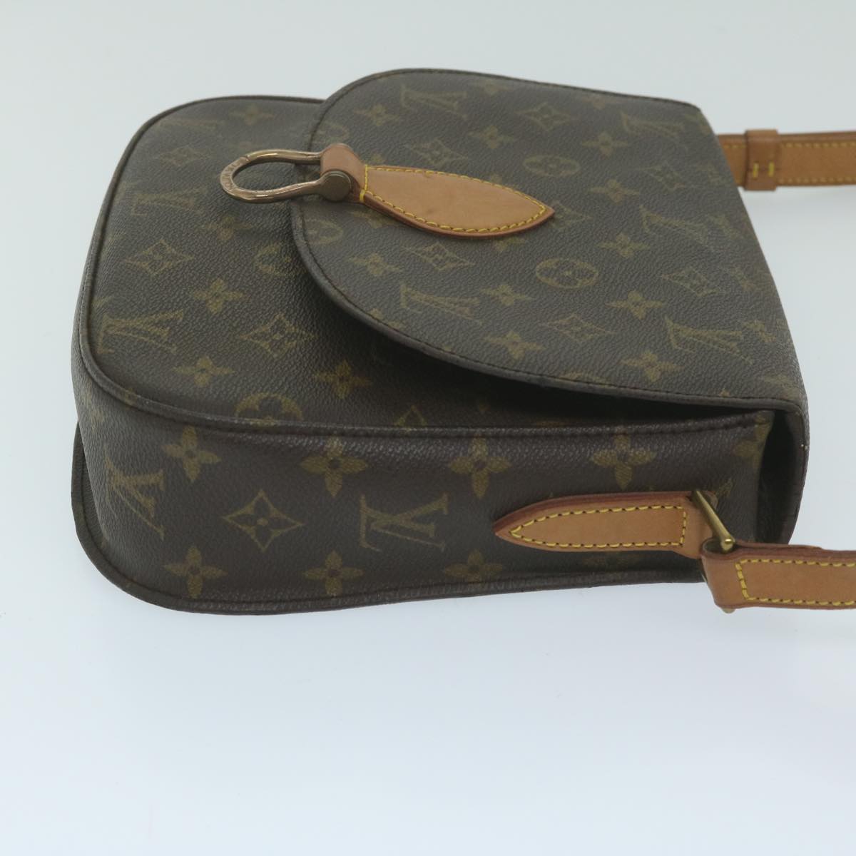 LOUIS VUITTON Monogram Saint Cloud GM Shoulder Bag M51242 LV Auth yk10103