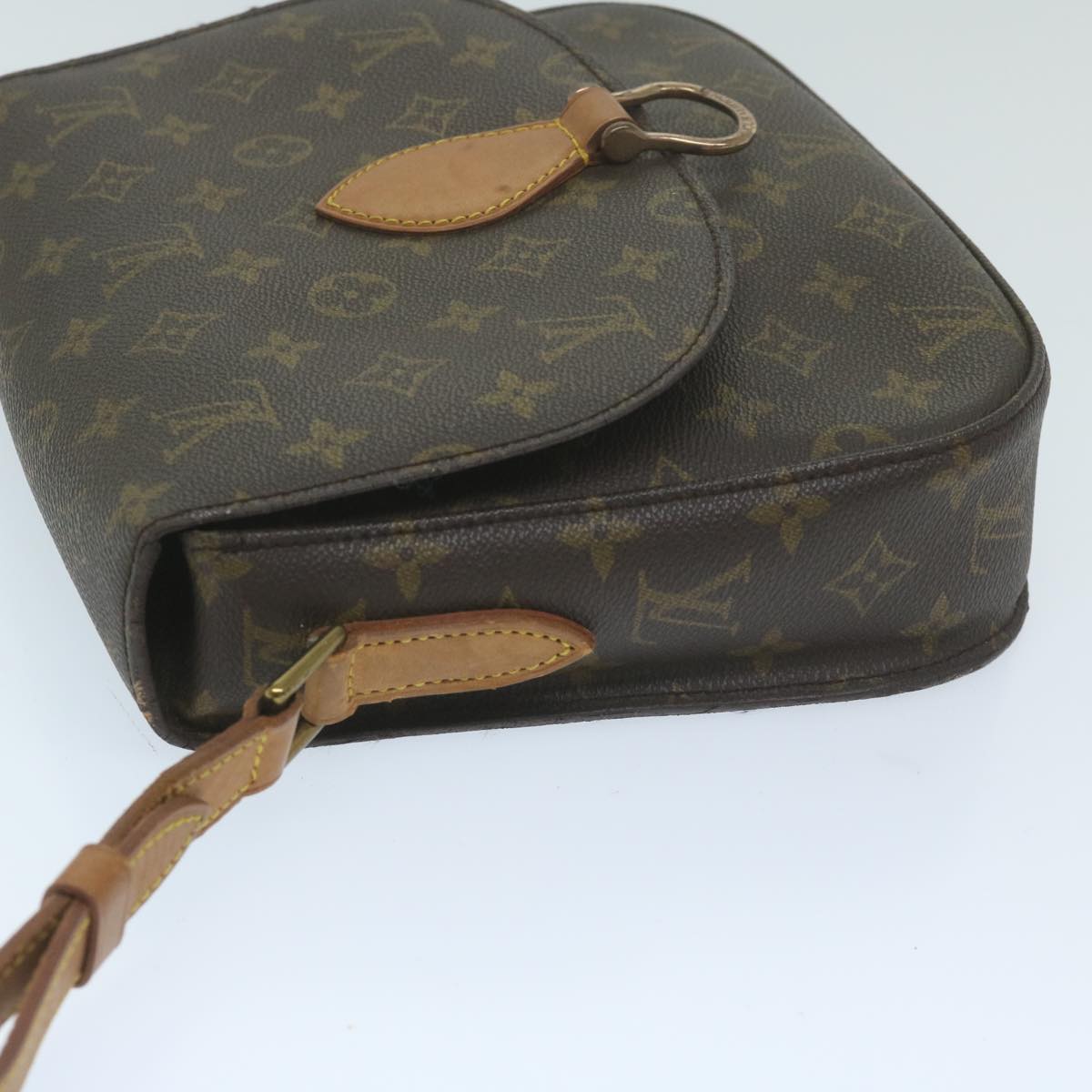 LOUIS VUITTON Monogram Saint Cloud GM Shoulder Bag M51242 LV Auth yk10103