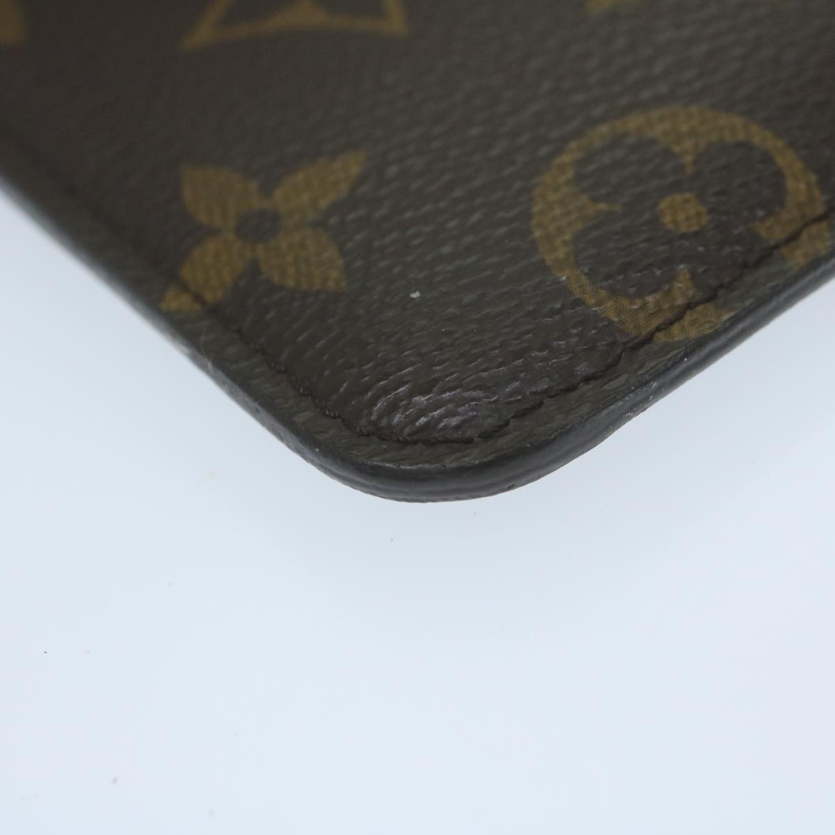 LOUIS VUITTON Monogram Etui Lunette MM Glasses Case M66544 LV Auth yk10112