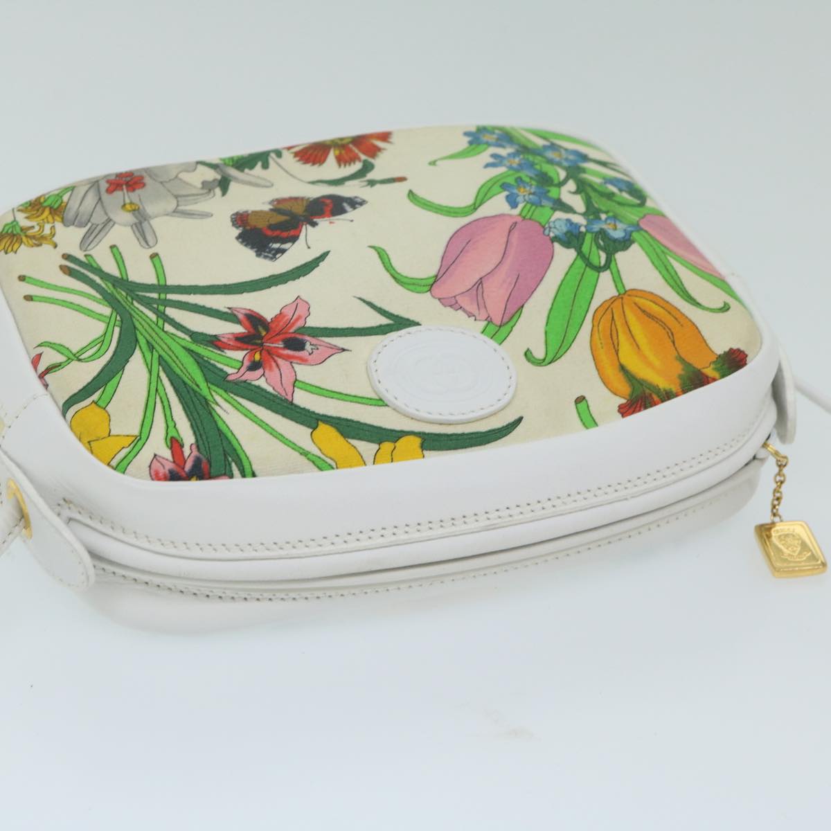 GUCCI Shoulder Bag Canvas Multicolor 007 113 0068 Auth yk10118