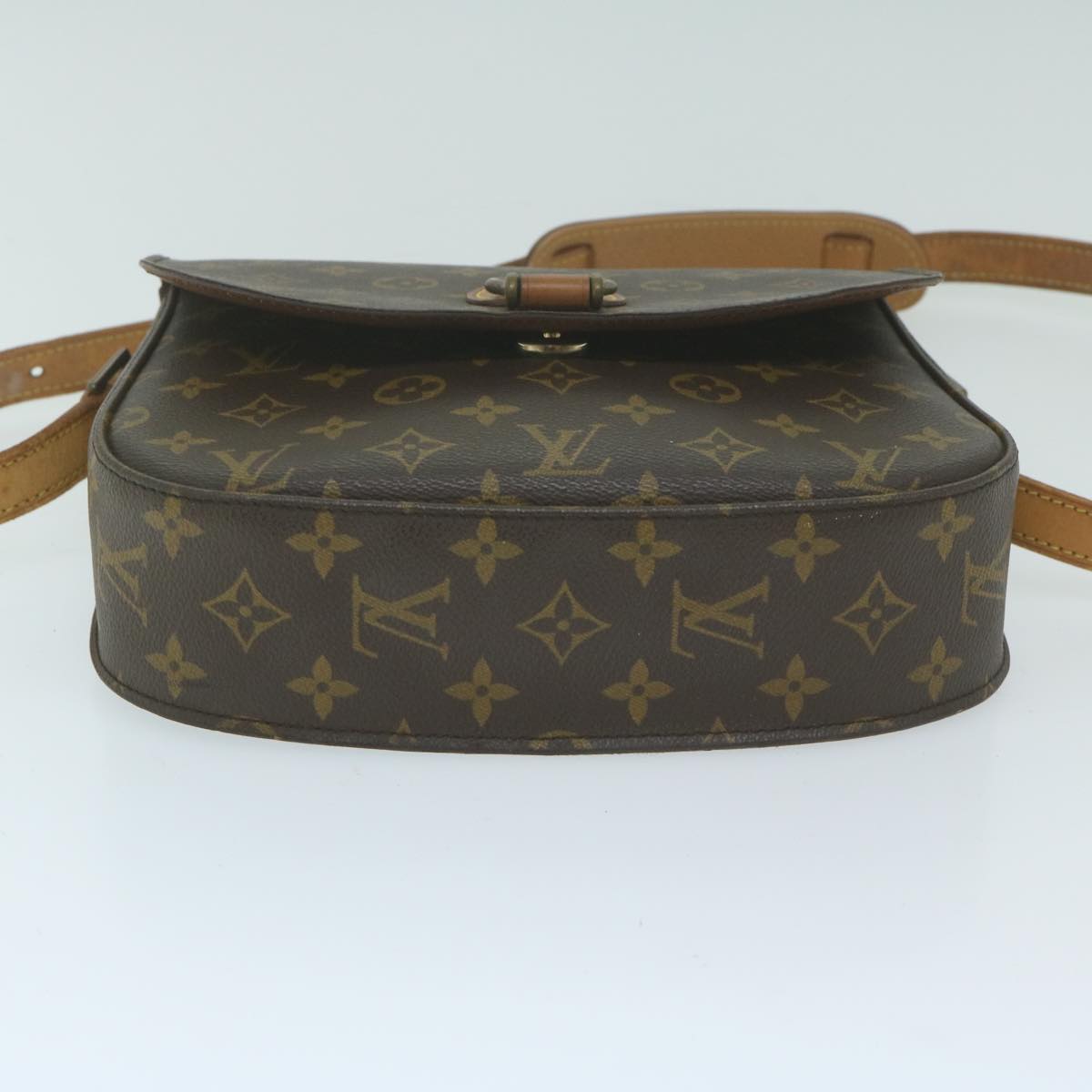 LOUIS VUITTON Monogram Saint Cloud GM Shoulder Bag M51242 LV Auth yk10135