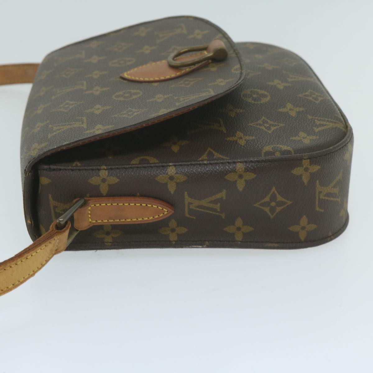 LOUIS VUITTON Monogram Saint Cloud GM Shoulder Bag M51242 LV Auth yk10135