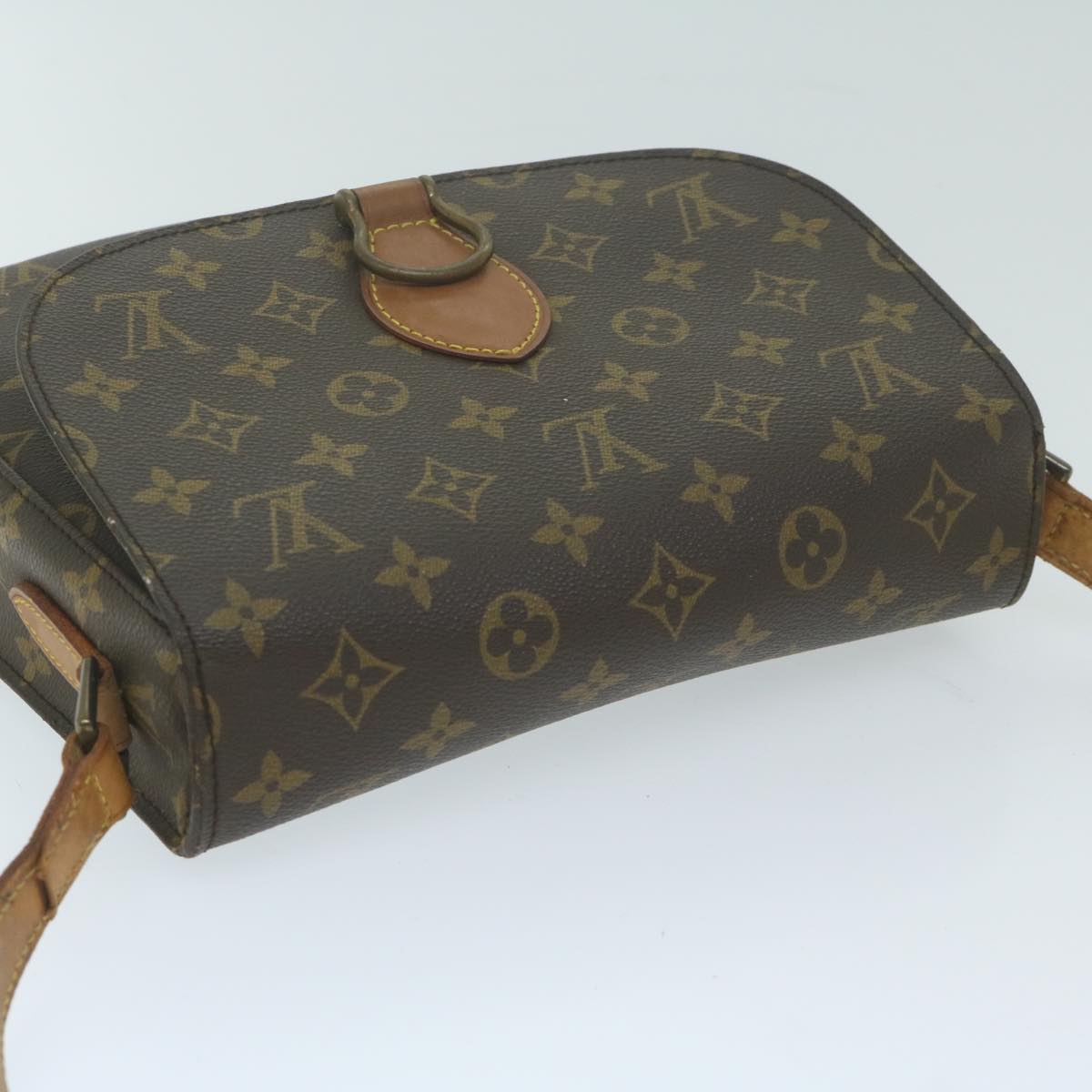 LOUIS VUITTON Monogram Saint Cloud GM Shoulder Bag M51242 LV Auth yk10135