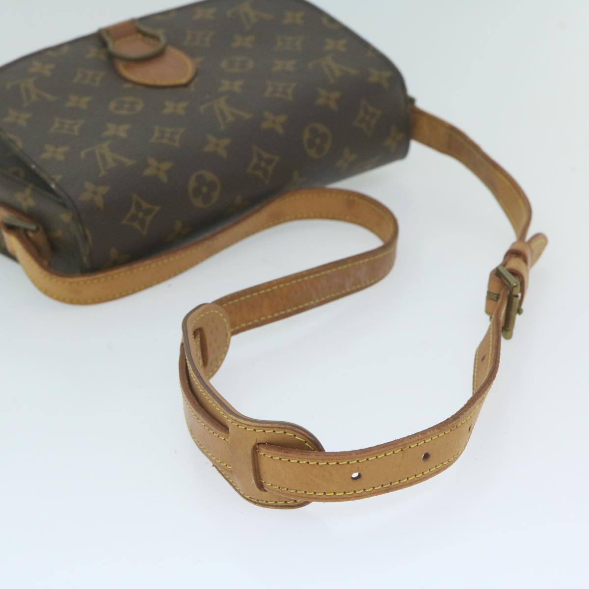 LOUIS VUITTON Monogram Saint Cloud GM Shoulder Bag M51242 LV Auth yk10135