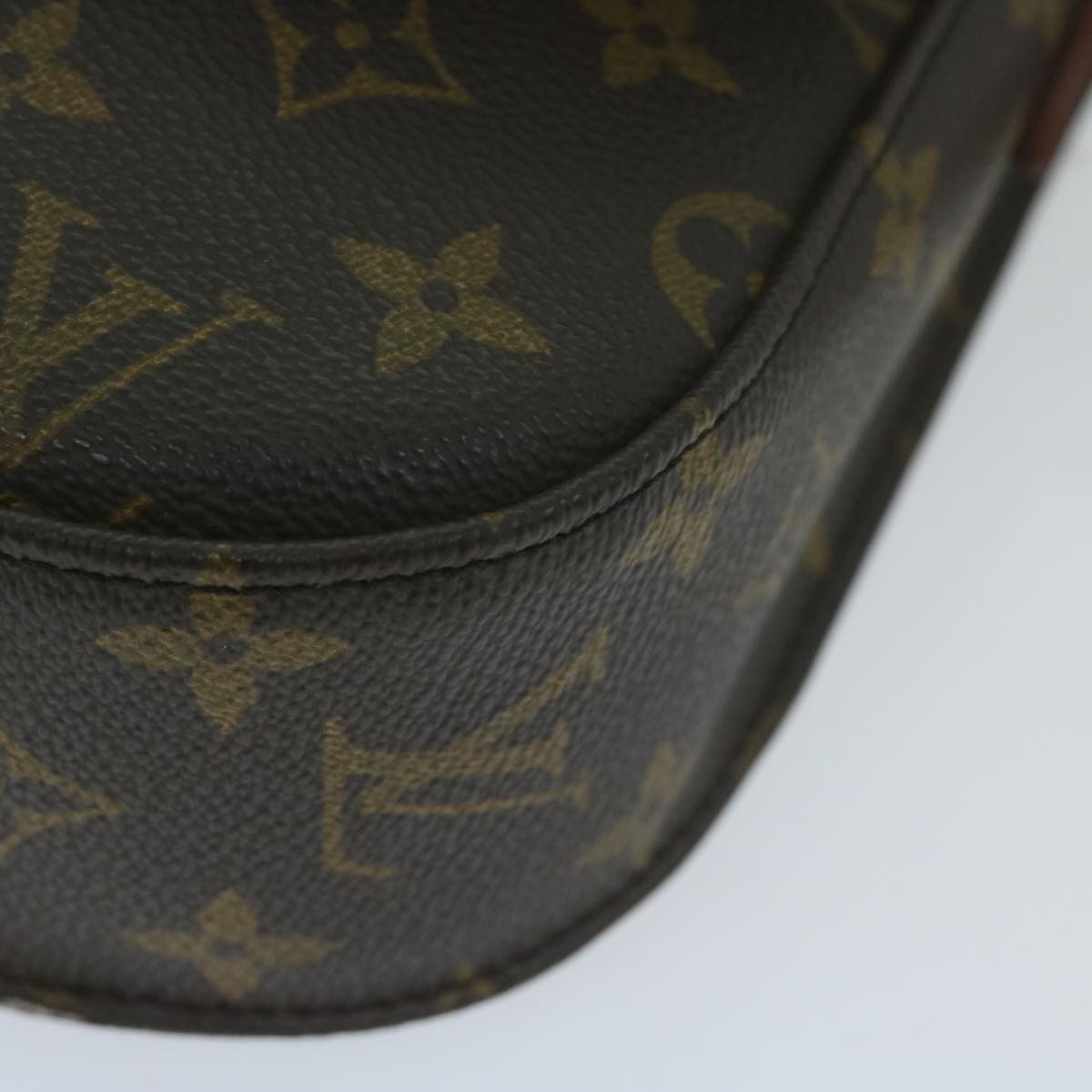 LOUIS VUITTON Monogram Saint Cloud GM Shoulder Bag M51242 LV Auth yk10136