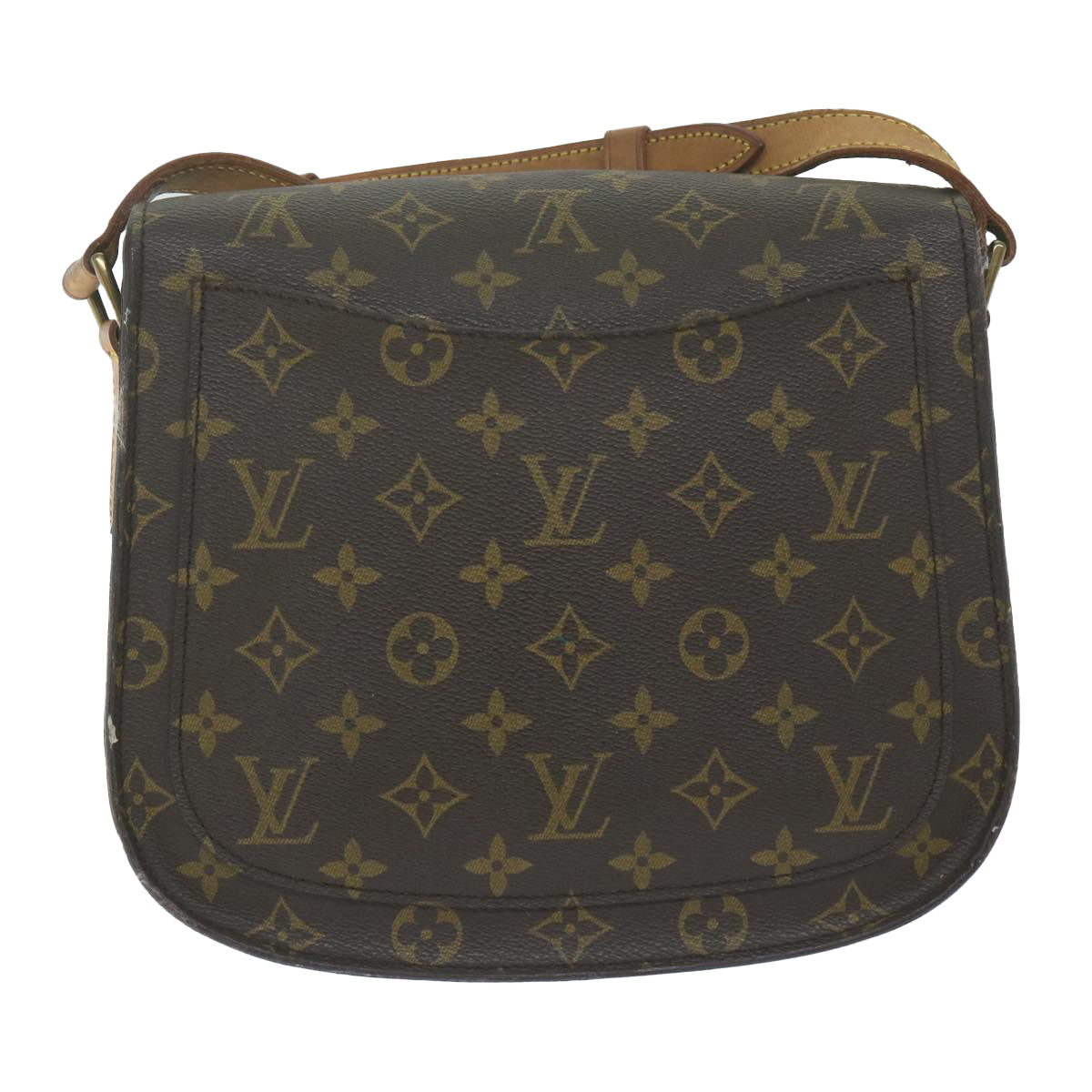 LOUIS VUITTON Monogram Saint Cloud GM Shoulder Bag M51242 LV Auth yk10136