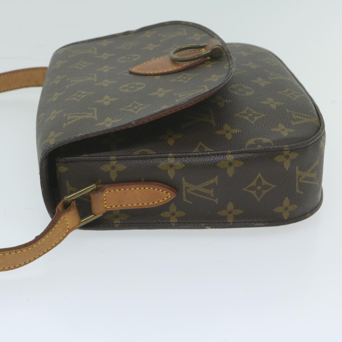 LOUIS VUITTON Monogram Saint Cloud GM Shoulder Bag M51242 LV Auth yk10136