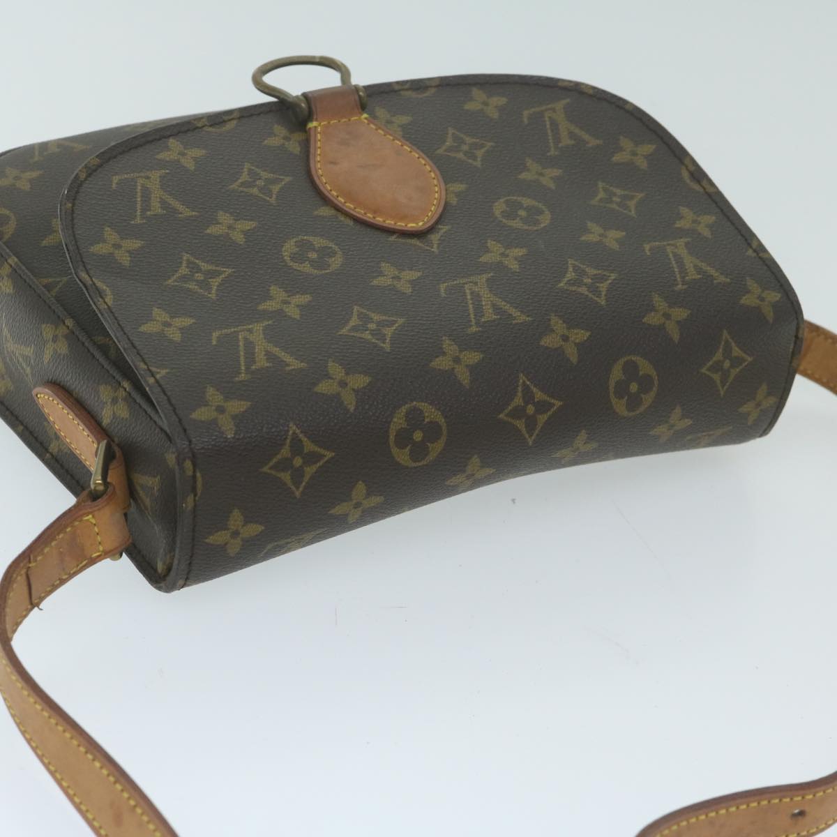 LOUIS VUITTON Monogram Saint Cloud GM Shoulder Bag M51242 LV Auth yk10136