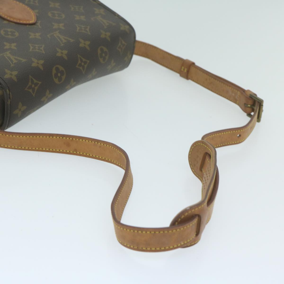 LOUIS VUITTON Monogram Saint Cloud GM Shoulder Bag M51242 LV Auth yk10136