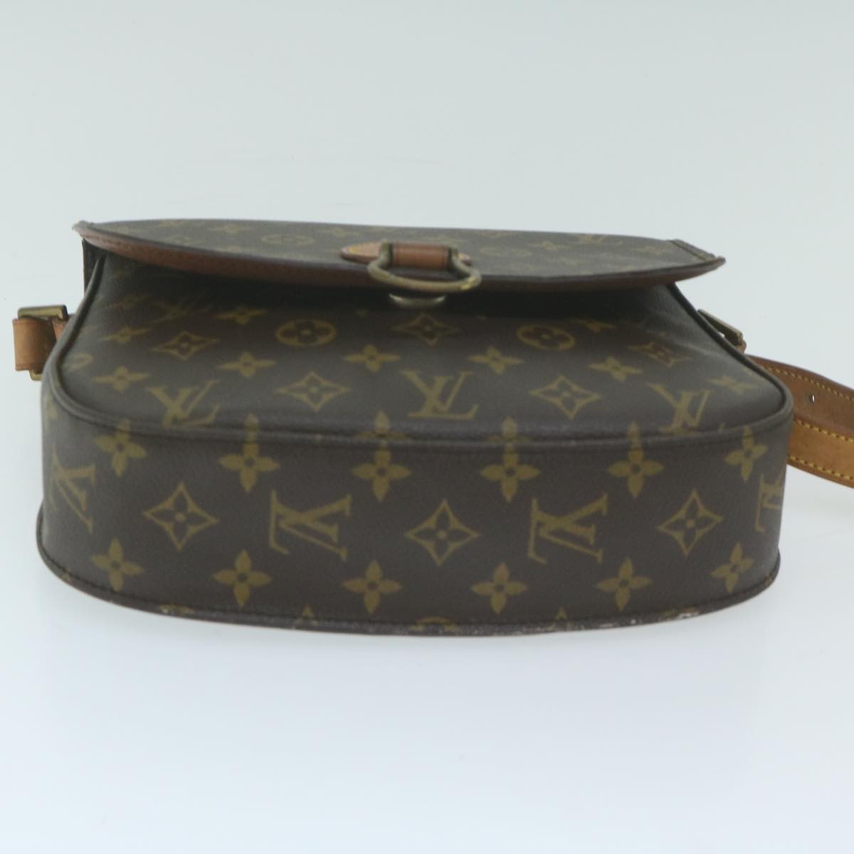 LOUIS VUITTON Monogram Saint Cloud GM Shoulder Bag M51242 LV Auth yk10136