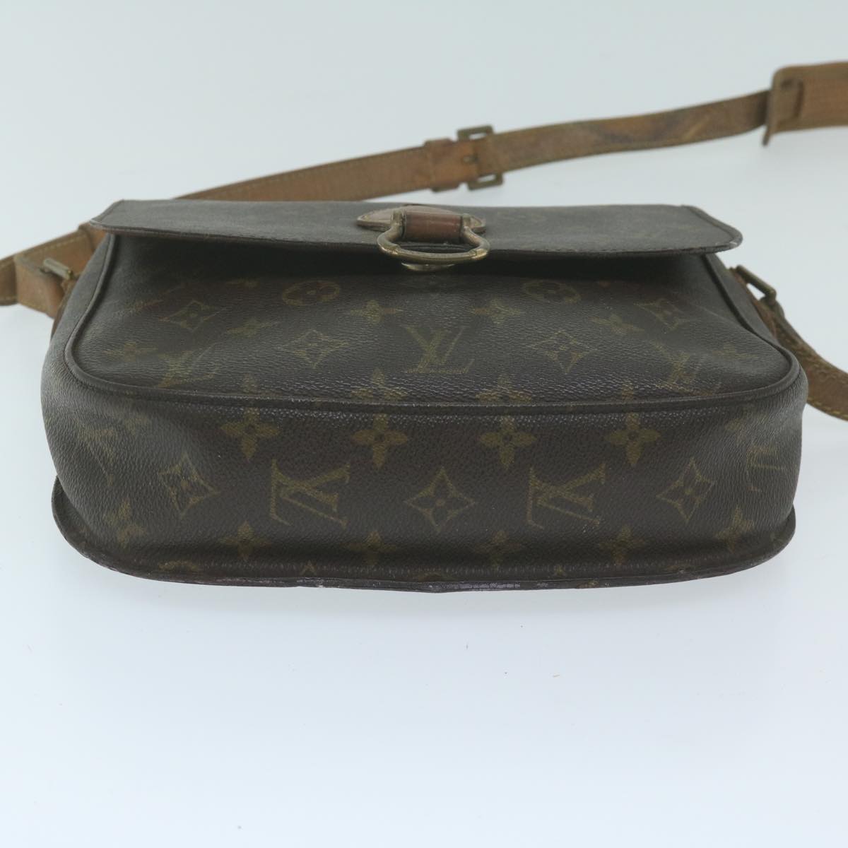 LOUIS VUITTON Monogram Saint Cloud GM Shoulder Bag M51242 LV Auth yk10137