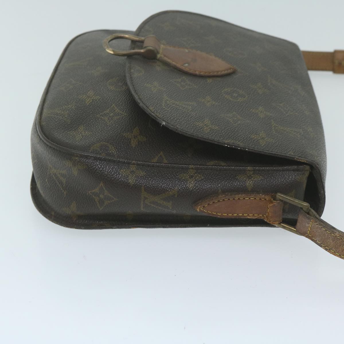 LOUIS VUITTON Monogram Saint Cloud GM Shoulder Bag M51242 LV Auth yk10137