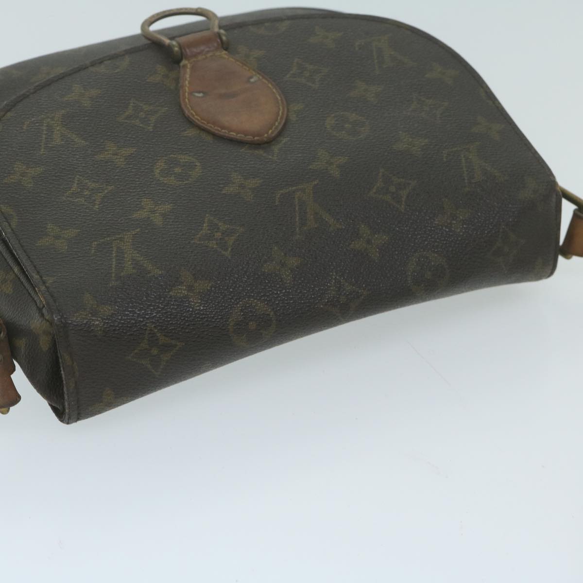 LOUIS VUITTON Monogram Saint Cloud GM Shoulder Bag M51242 LV Auth yk10137