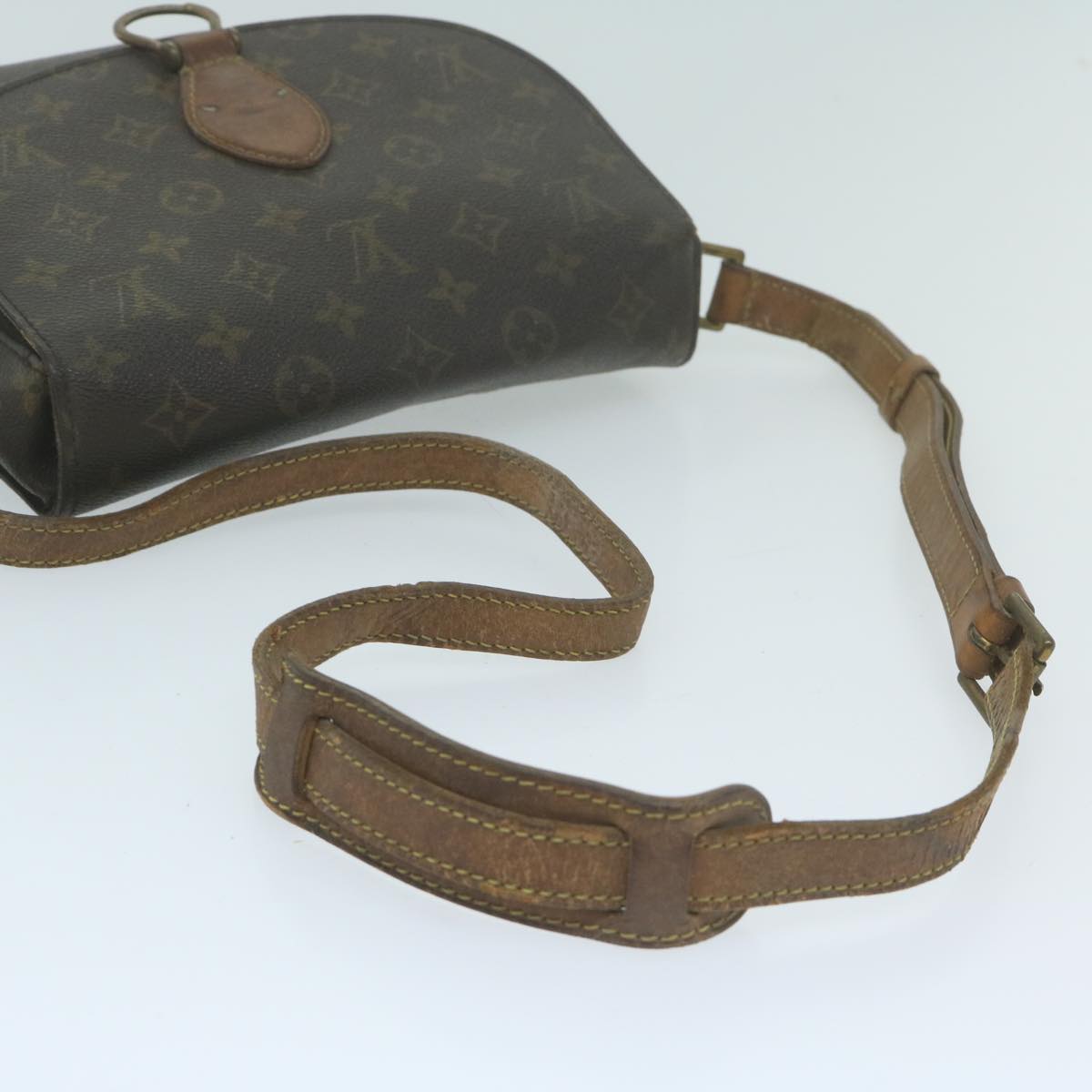 LOUIS VUITTON Monogram Saint Cloud GM Shoulder Bag M51242 LV Auth yk10137