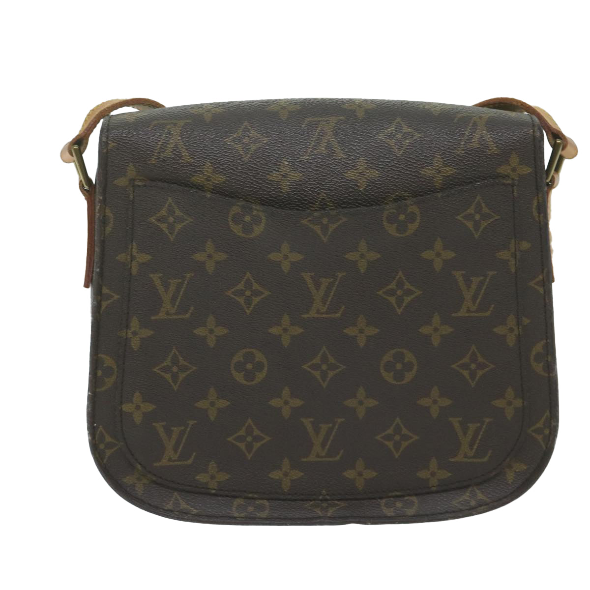 LOUIS VUITTON Monogram Saint Cloud GM Shoulder Bag M51242 LV Auth yk10138