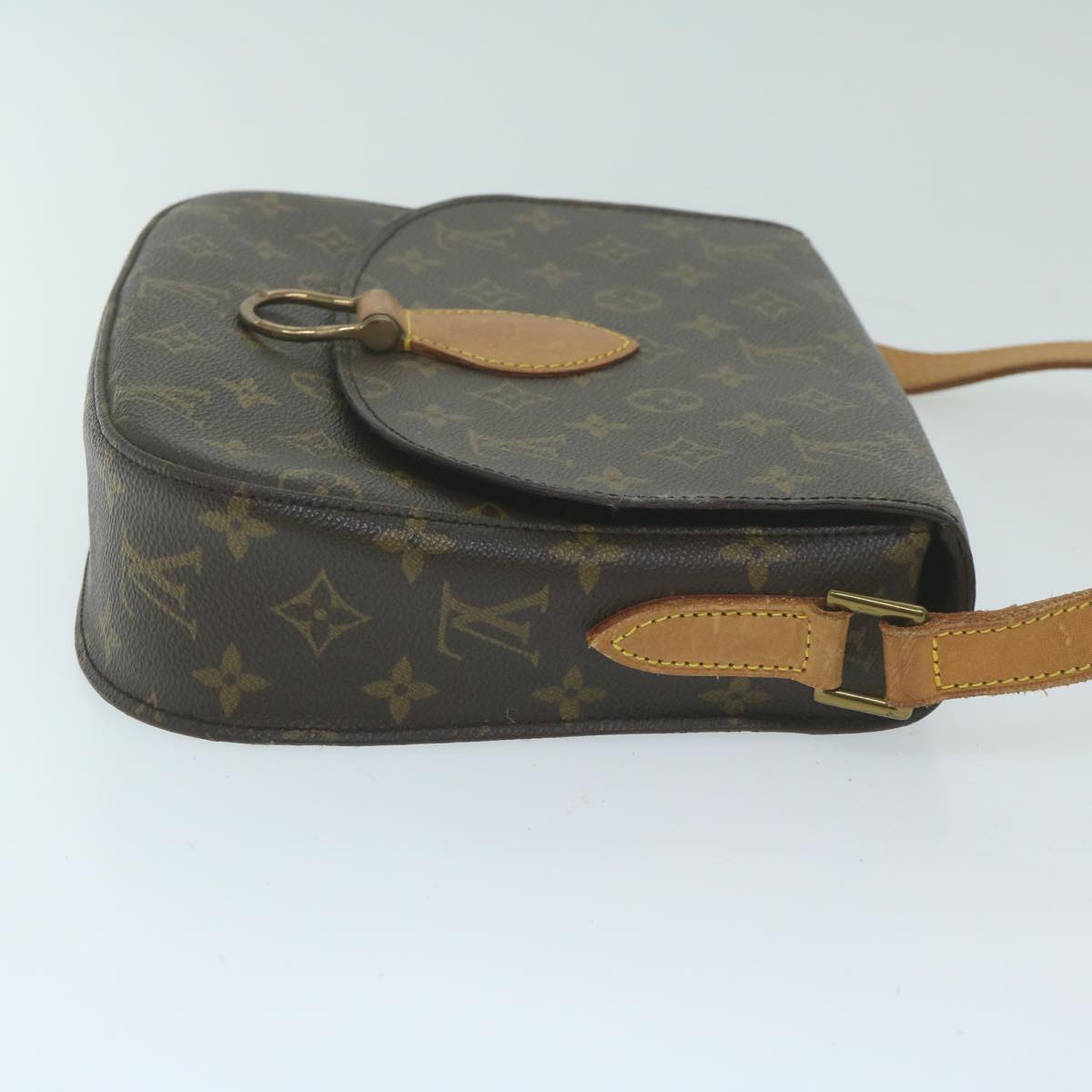 LOUIS VUITTON Monogram Saint Cloud GM Shoulder Bag M51242 LV Auth yk10138