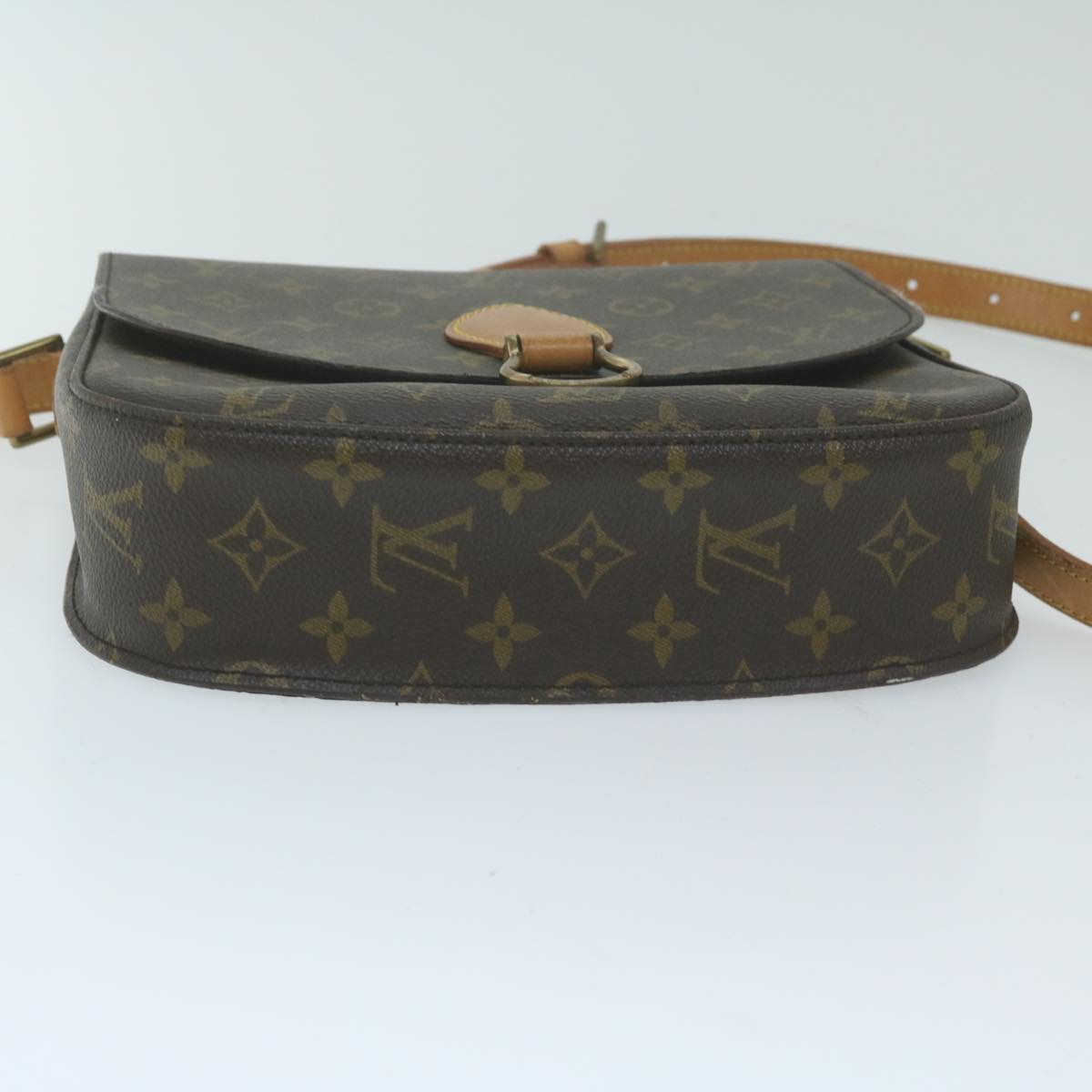 LOUIS VUITTON Monogram Saint Cloud GM Shoulder Bag M51242 LV Auth yk10138