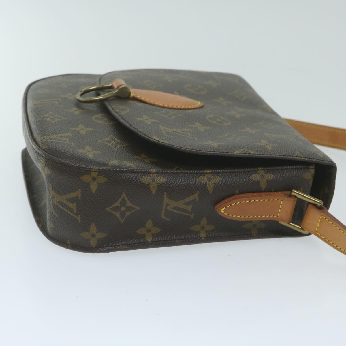 LOUIS VUITTON Monogram Saint Cloud GM Shoulder Bag M51242 LV Auth yk10146