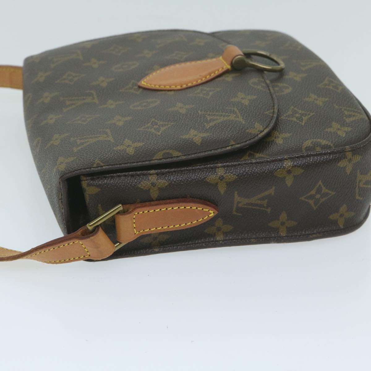 LOUIS VUITTON Monogram Saint Cloud GM Shoulder Bag M51242 LV Auth yk10146